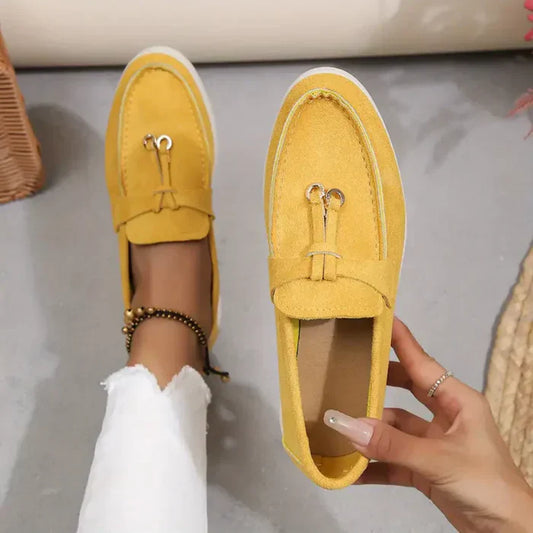 Sarah | Stylish suede loafers