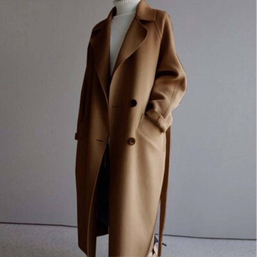 LAURA | TRENCH-COAT EN CACHEMIRE