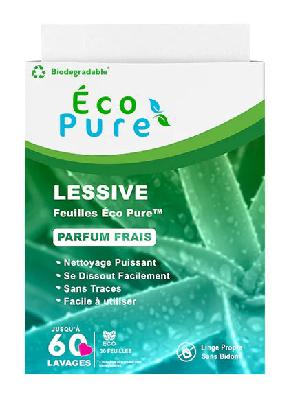 ÉcoPure™ | Détergent à lessive en feuille