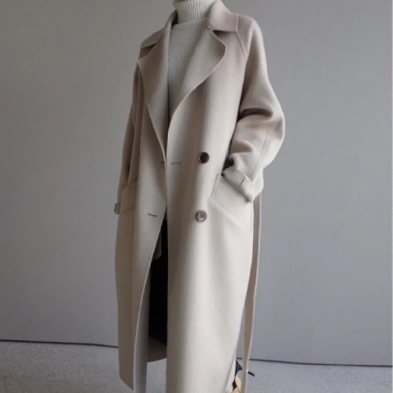 LAURA | TRENCH-COAT EN CACHEMIRE